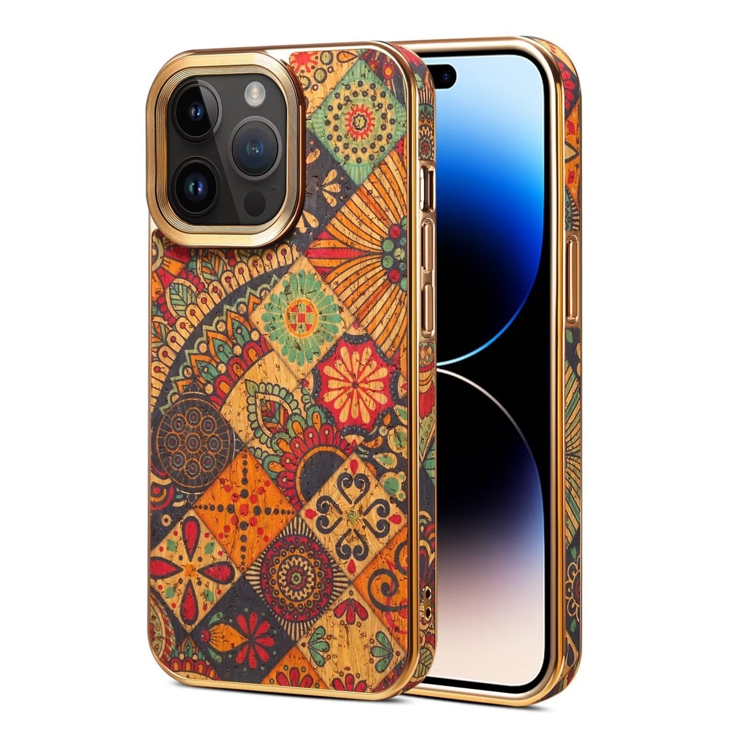 Bohemia Retro Anti-fall Protective iPhone Case