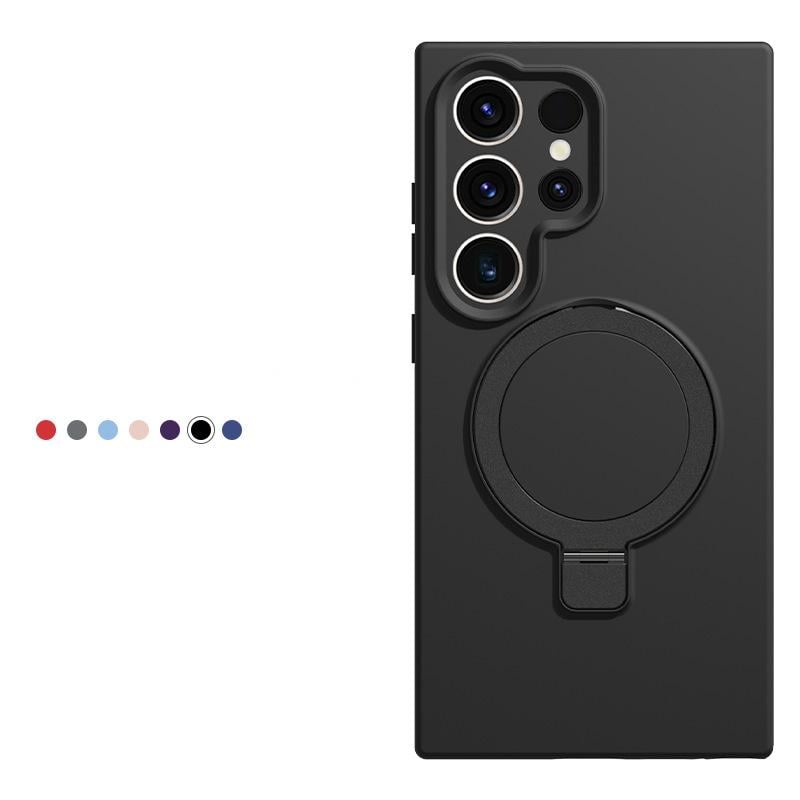 Samsung Magsafe Series | Liquid Silicone Foldable Stand Phone Case