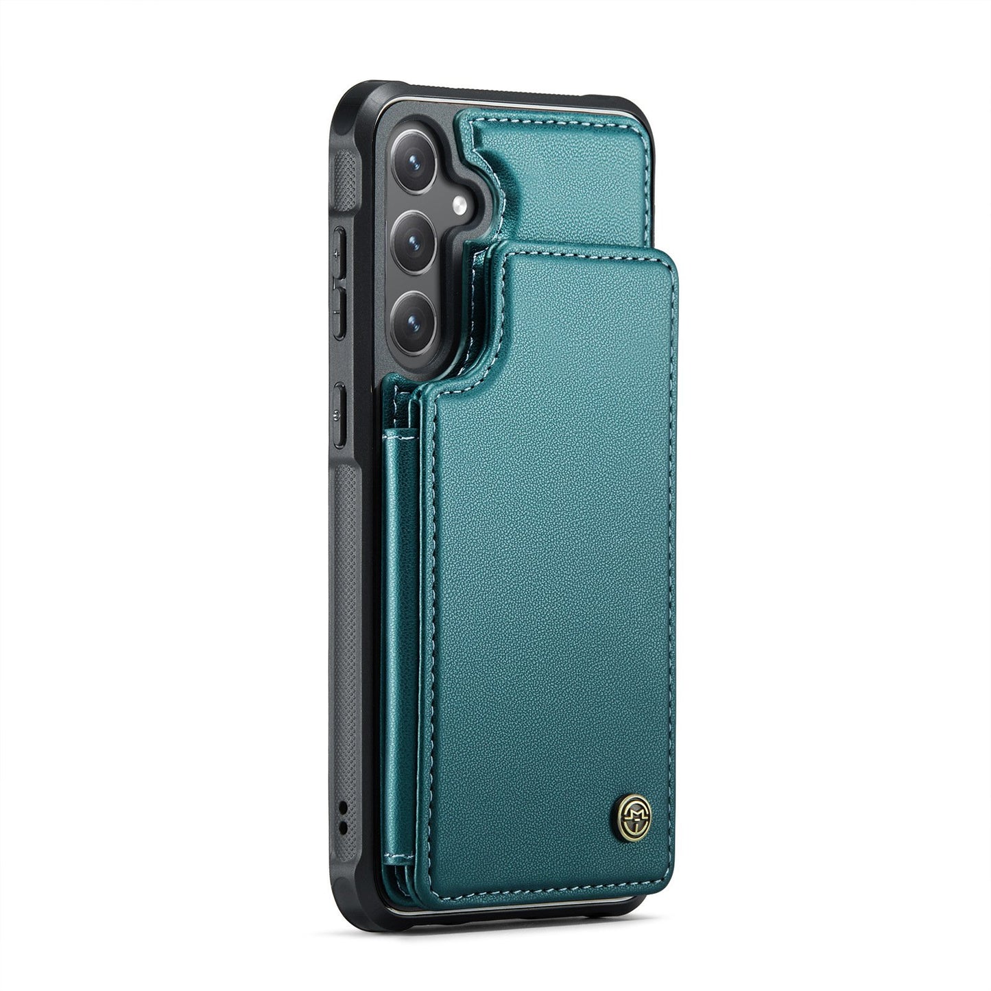 Multifunctional Anti-theft Brush Business Leather Case For Samsung A16