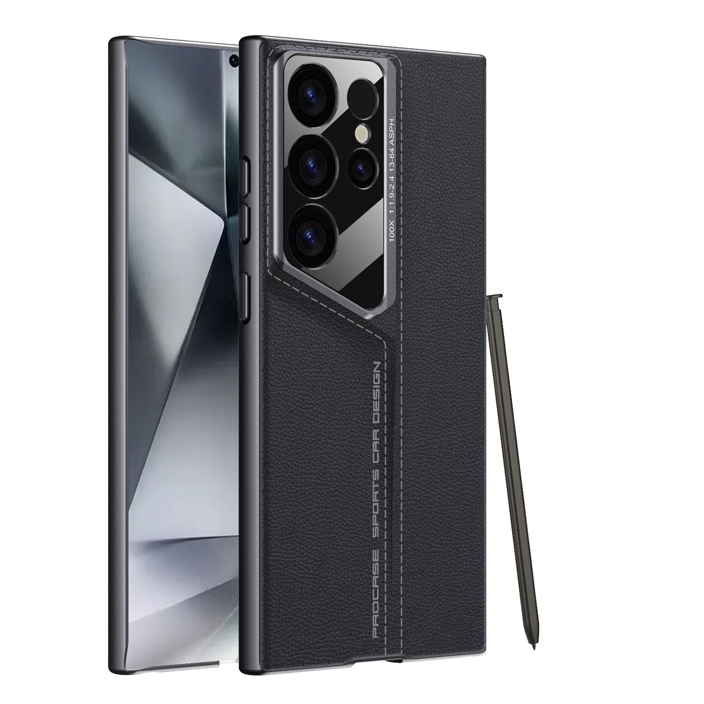 Luxury Leather All-inclusive Anti-fall Protective Phone Case For Galaxy S25 S24 S23 Ultra