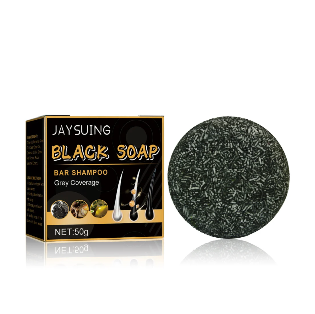 BLACK SOAP(Newly upgraded new packaging)
