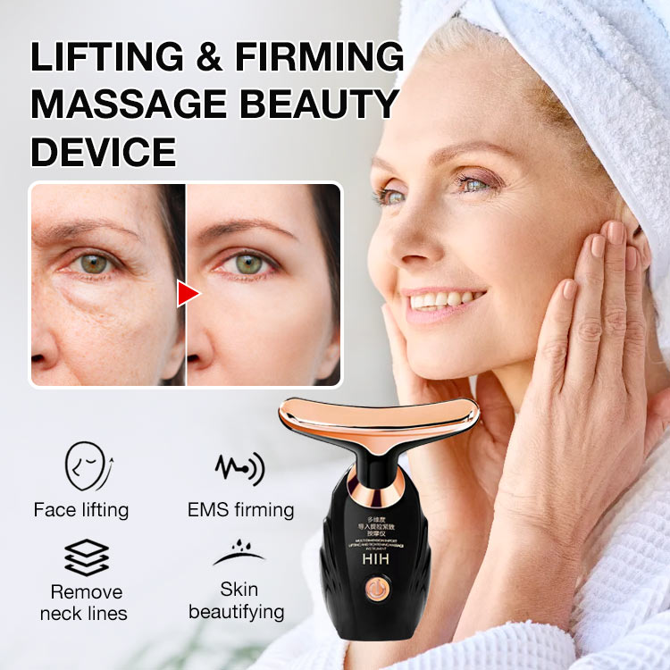 Heroes Day Sale - Cross Double Row Magnetic Bracelet Firming Massage Wrinkle Remove V Face Therapy Beauty Device