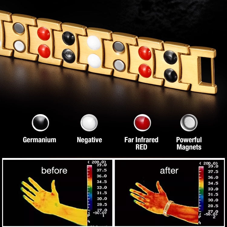 Heroes Day Sale - Cross Double Row Magnetic Bracelet