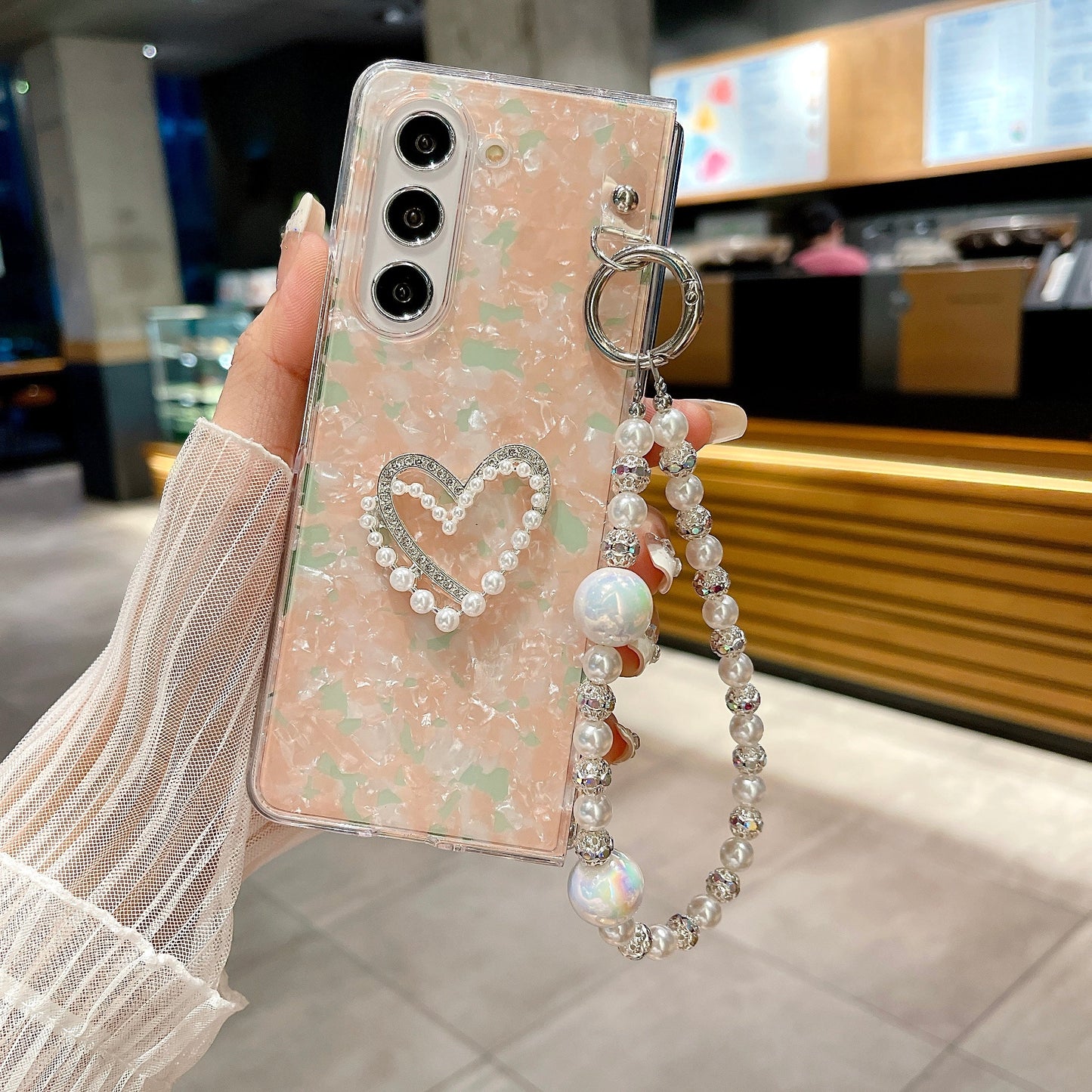 Glossy Charm Z Fold Case