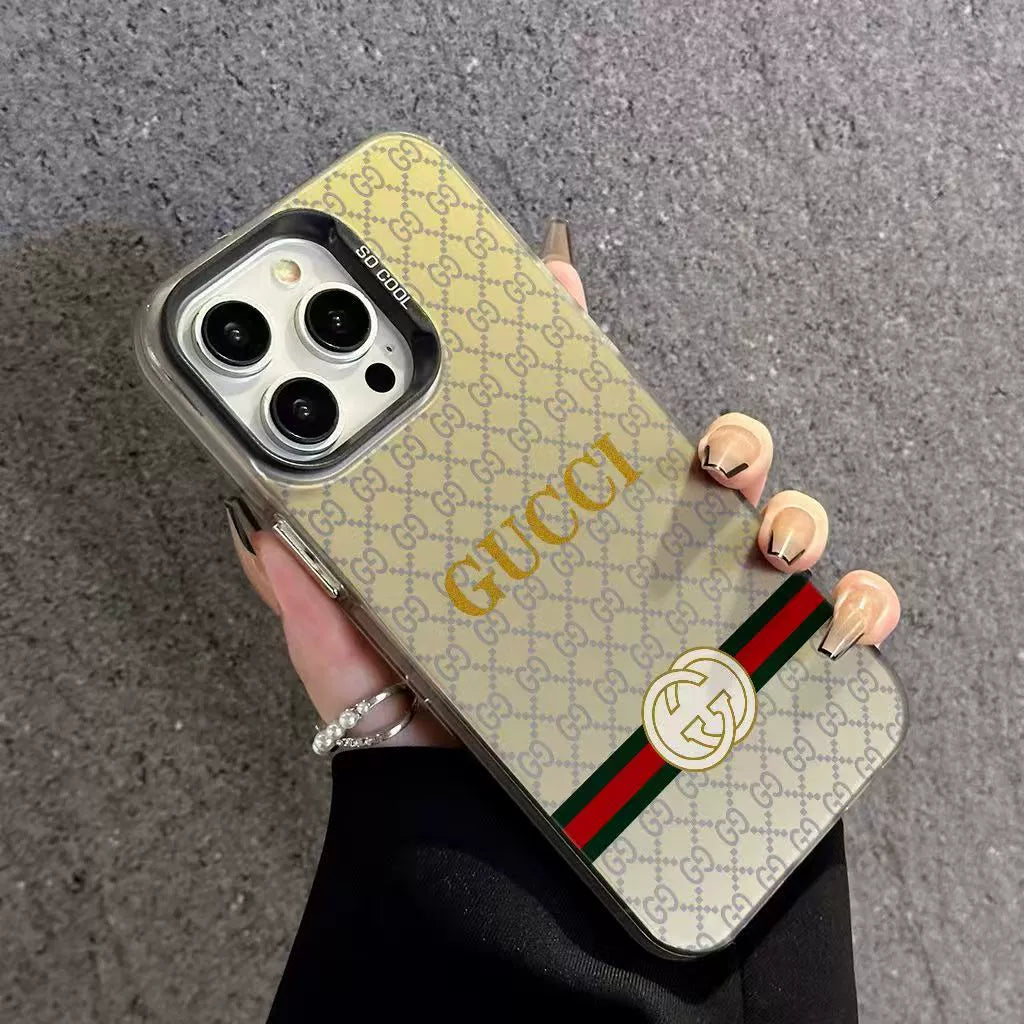 Tide Brand Electroplated Mobile Phone Case Suitable for iPhone