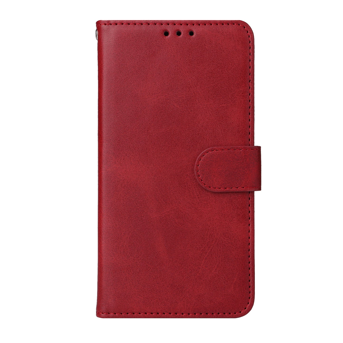 Samsung Calfskin Texture Three Card Photo Frame Card Insert Magnetic Phone Case S Series