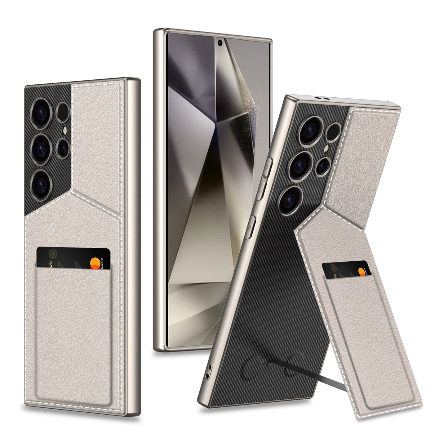 Samsung mobile phone leather case rotor card holder(5% automatic discount on new arrivals)