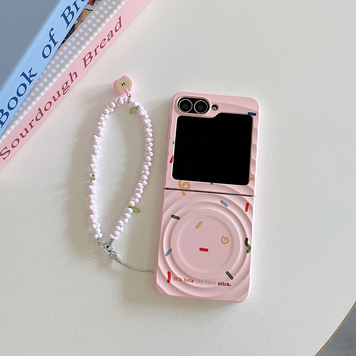 LabuLabuMag Cute Cartoon Magnetic Stand Case for Z Flip