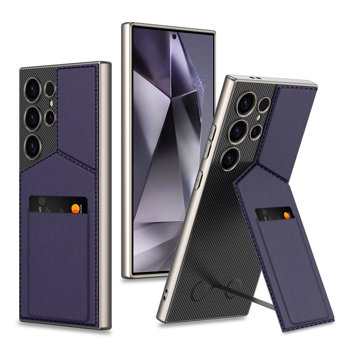 Samsung mobile phone leather case rotor card holder(5% automatic discount on new arrivals)