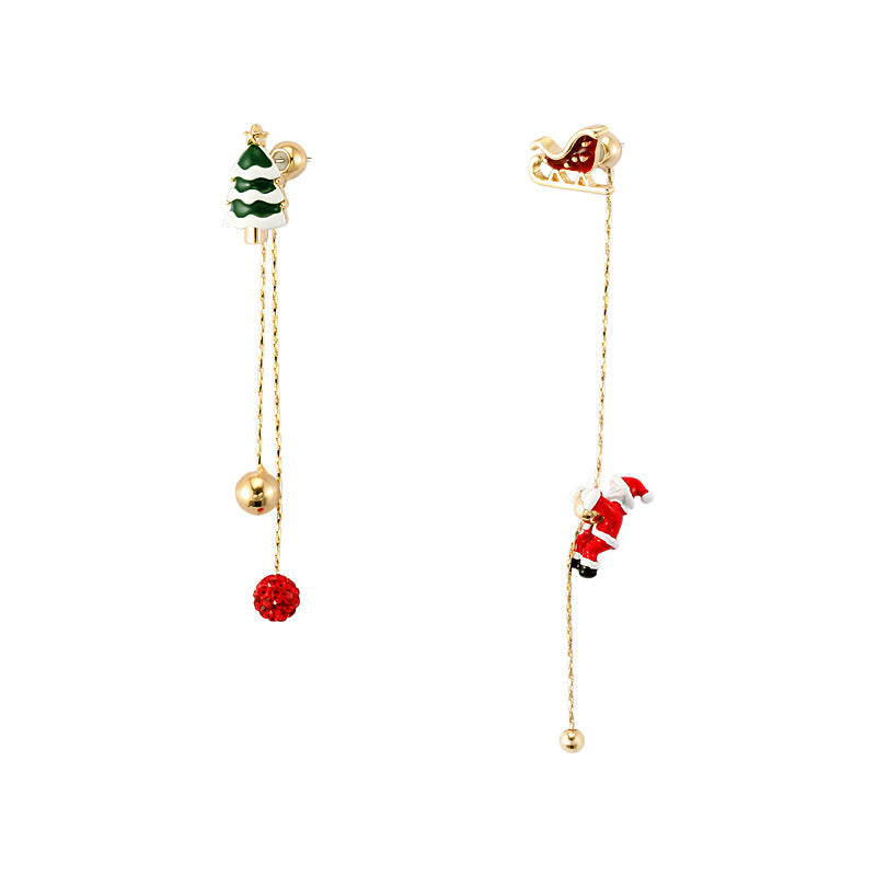 🎄Christmas Pre-sale🎁Christmas Santa Claus Tassel Earrings