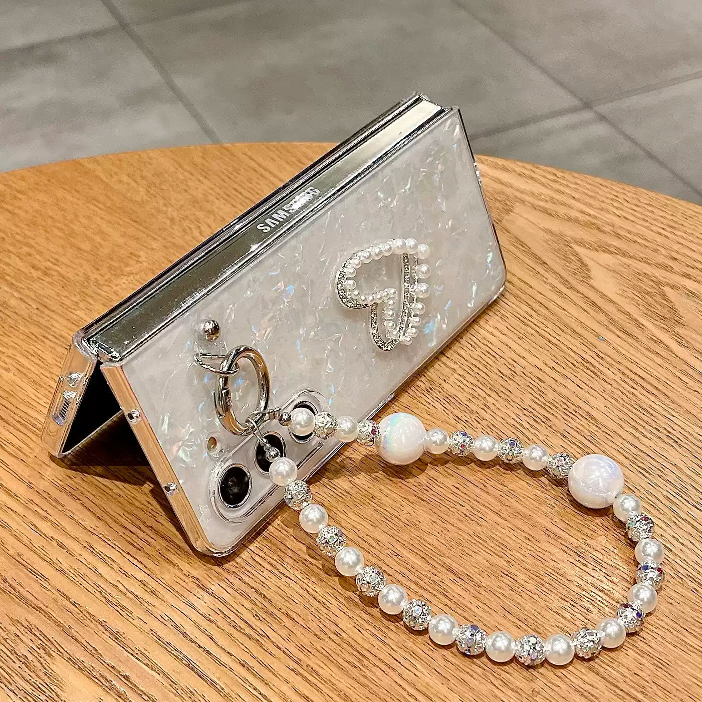 Glossy Charm Z Fold Case