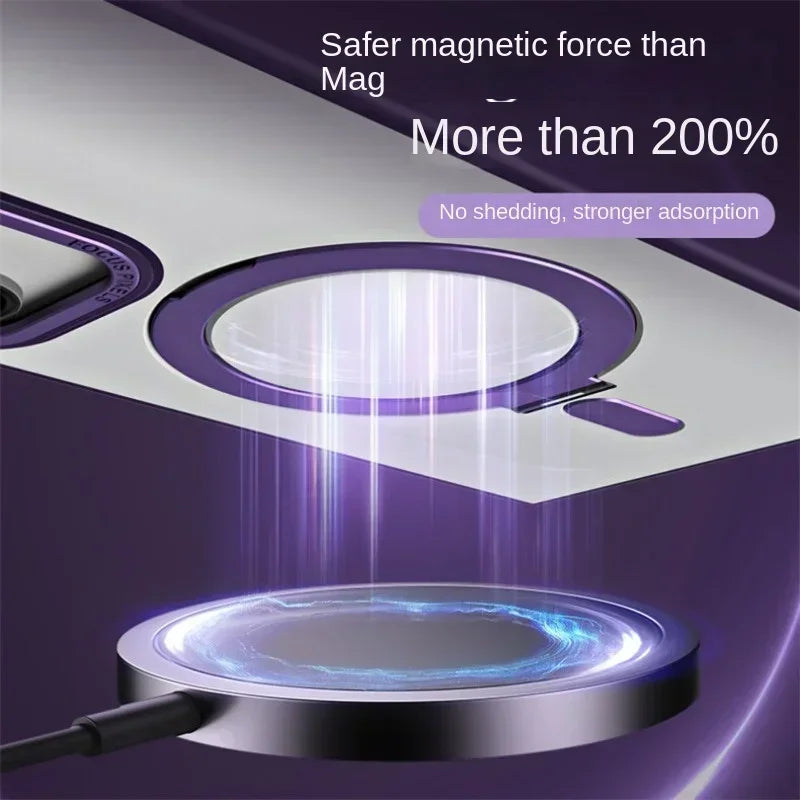 Magsafe Magnetic invisible bracket case For Samsung