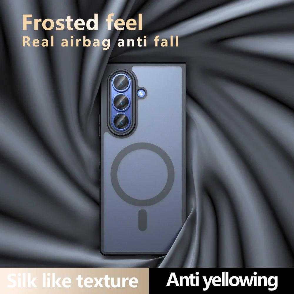 Matte Magnetic Case For Samsung