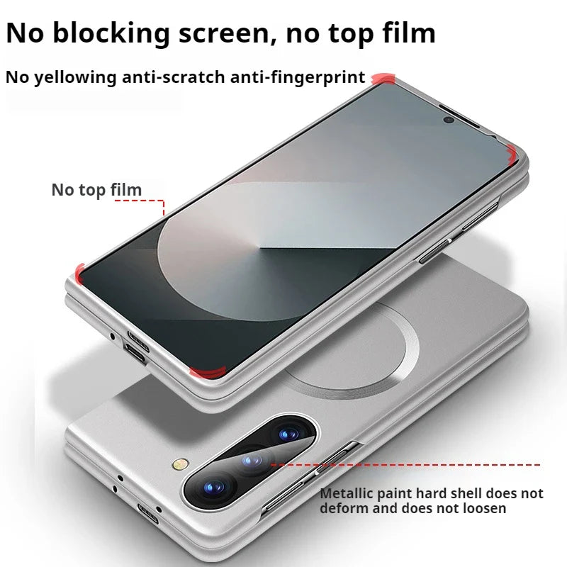 Ultra Thin Matte Metallic Magnetic Case For Samsung