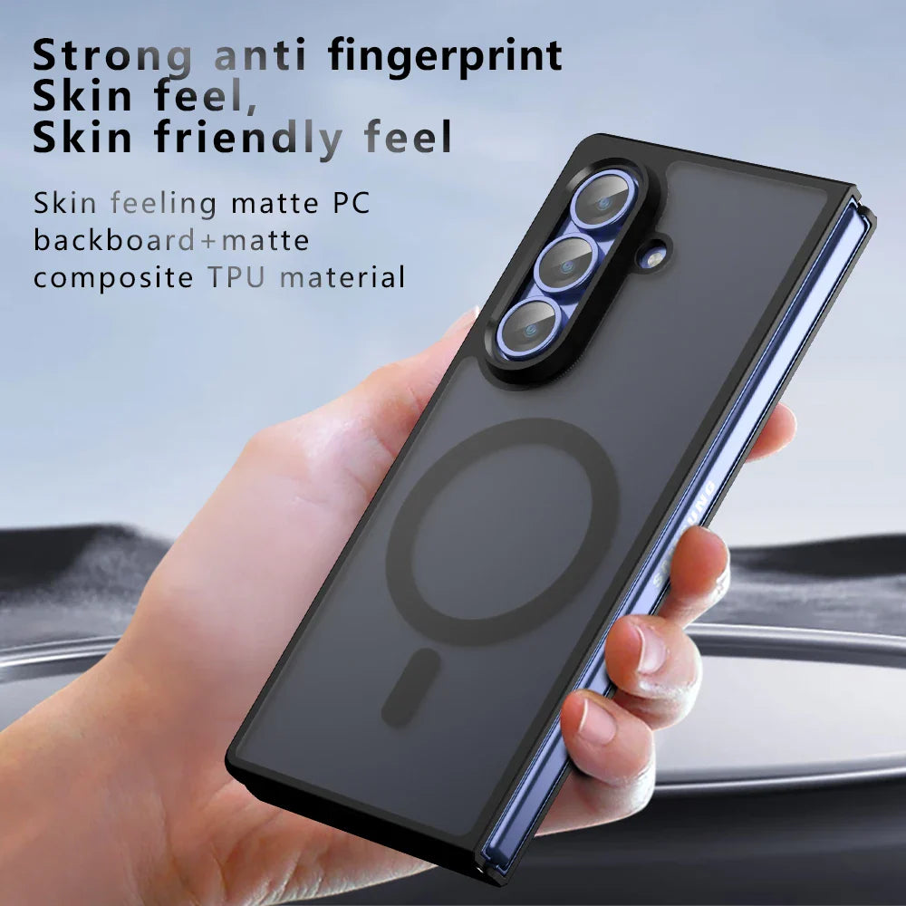 Matte Magnetic Case For Samsung