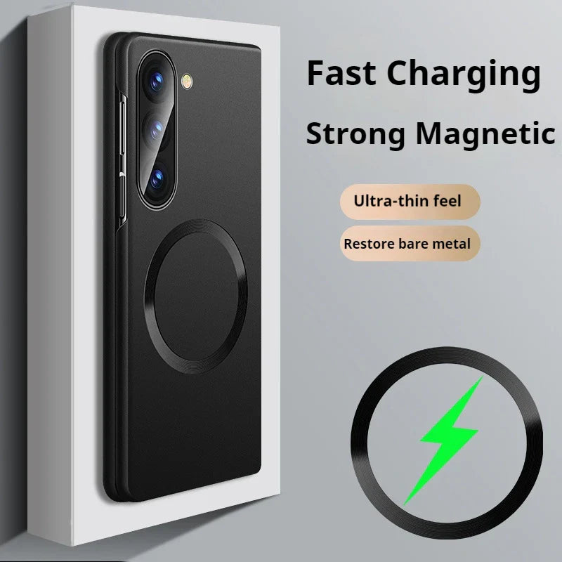 Ultra Thin Matte Metallic Magnetic Case For Samsung