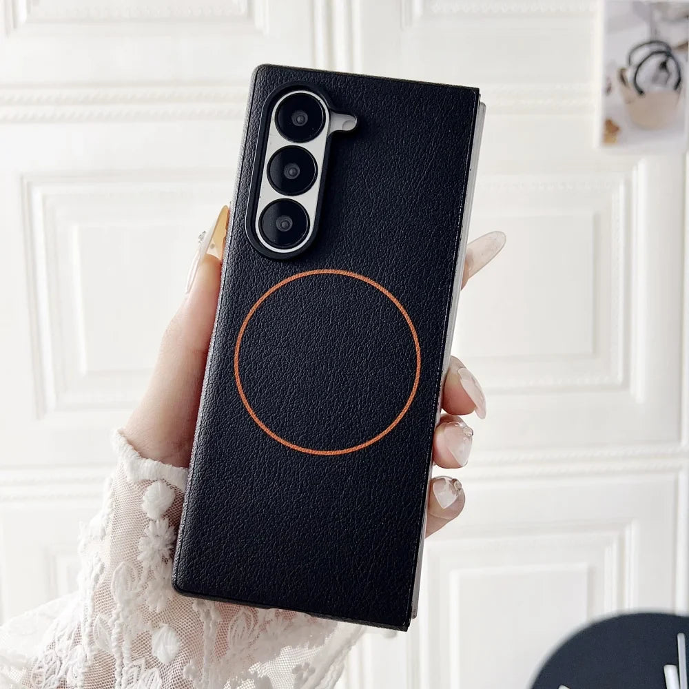 Ultra Thin Slim Folding Magnetic Case for Samsung