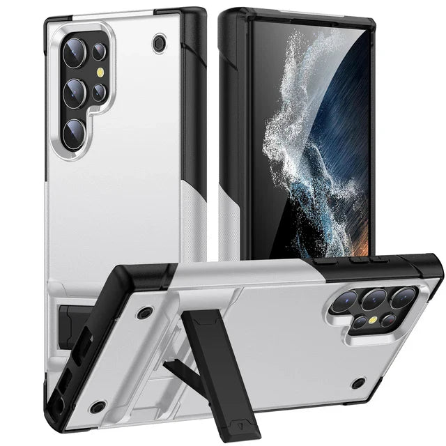 Heavy Duty Armor Shockproof Kickstand Case For Samsung