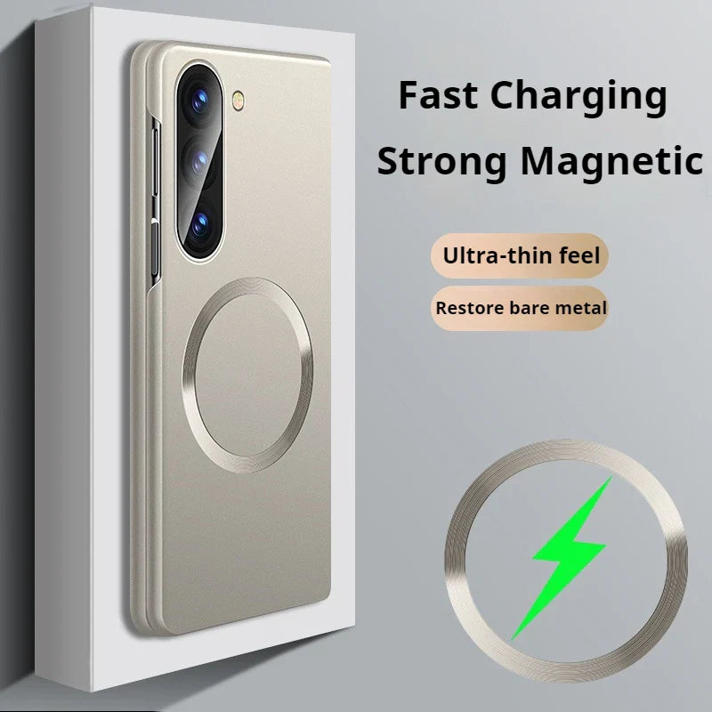 Ultra Thin Matte Metallic Magnetic Case For Samsung