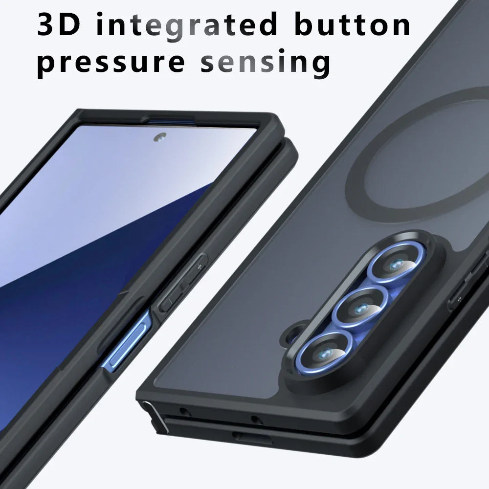 Matte Magnetic Case For Samsung