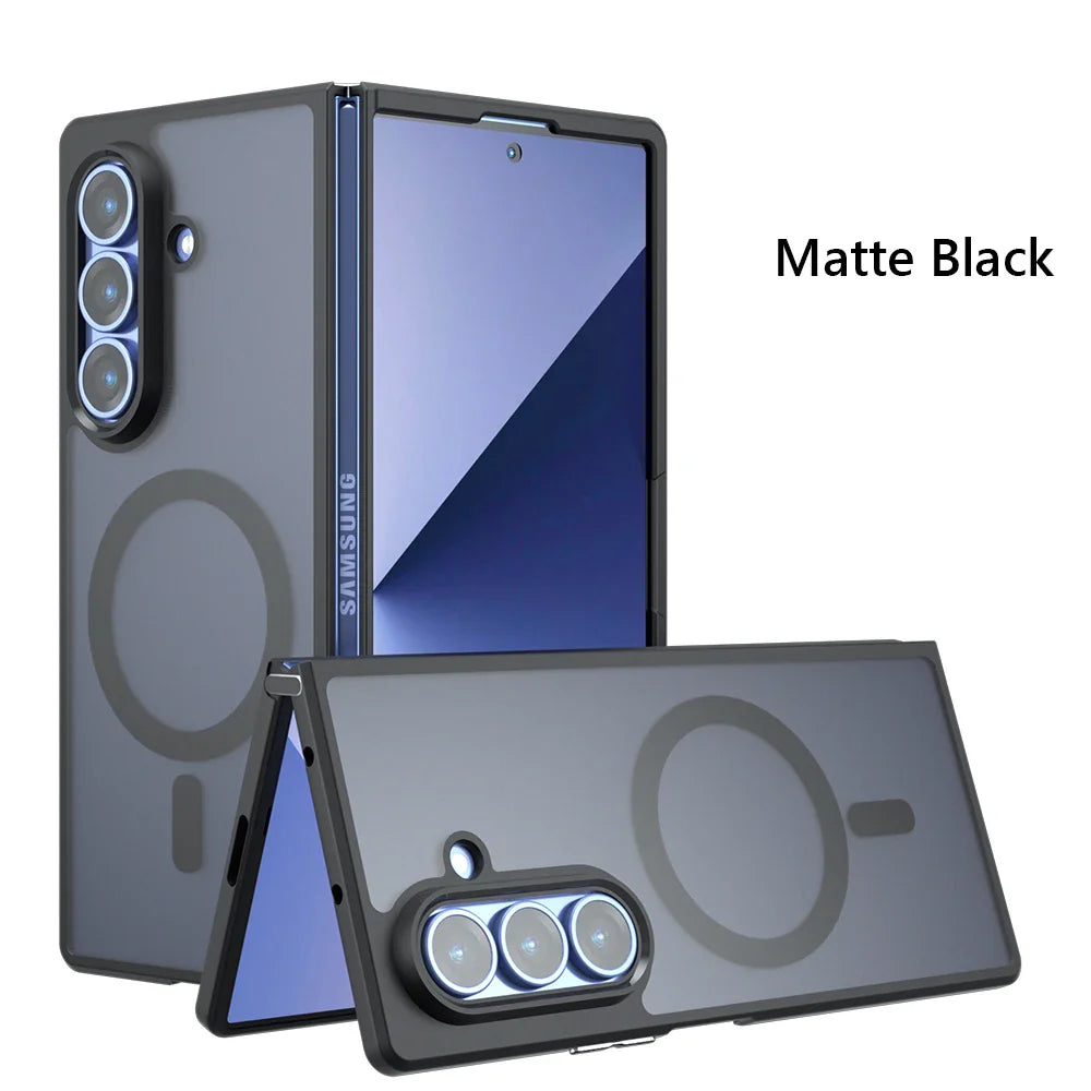 Matte Magnetic Case For Samsung