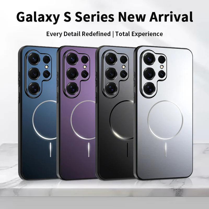 Luxury Slim Plating Glossy Matte Hard Case for Samsung