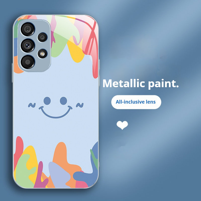 Cute smiley face Samsung phone case