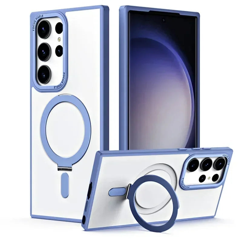 Magsafe Magnetic invisible bracket case For Samsung