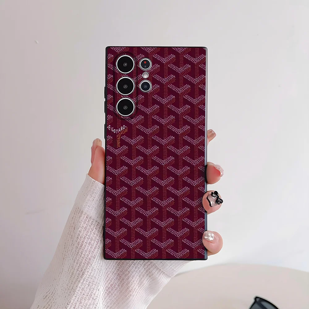 Elegant Pattern Frosted Non-Slip Phone Case For Samsung