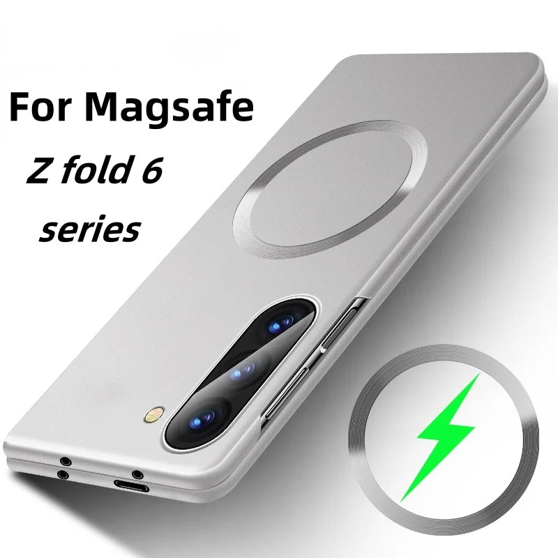 Ultra Thin Matte Metallic Magnetic Case For Samsung