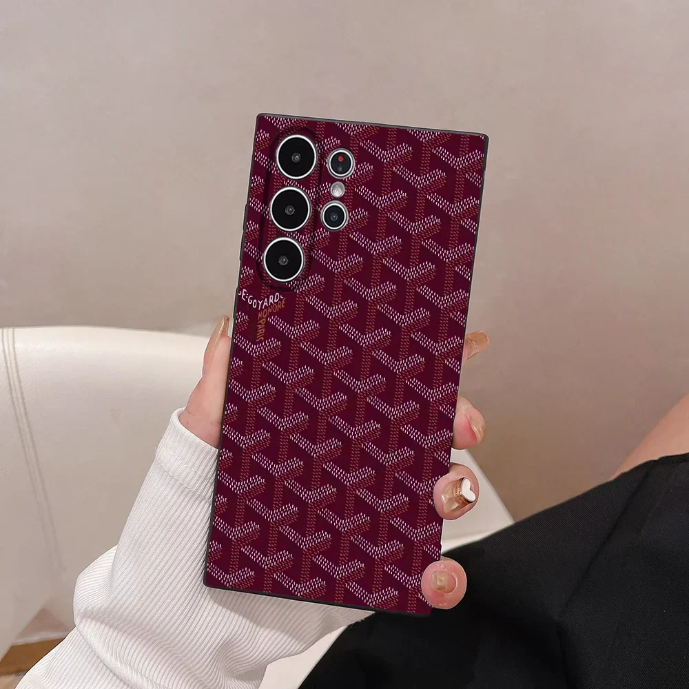 Elegant Pattern Frosted Non-Slip Phone Case For Samsung