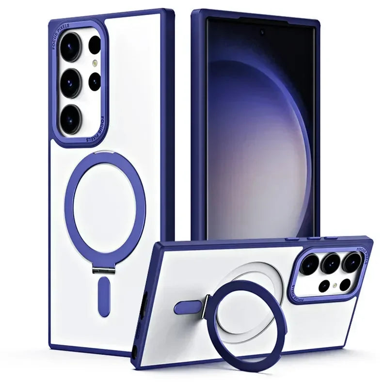 Magsafe Magnetic invisible bracket case For Samsung