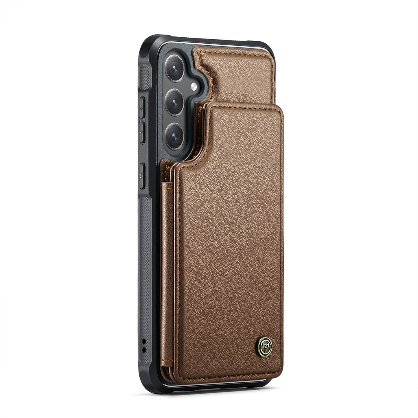 Multifunctional Anti-theft Brush Business Leather Case For Samsung A16