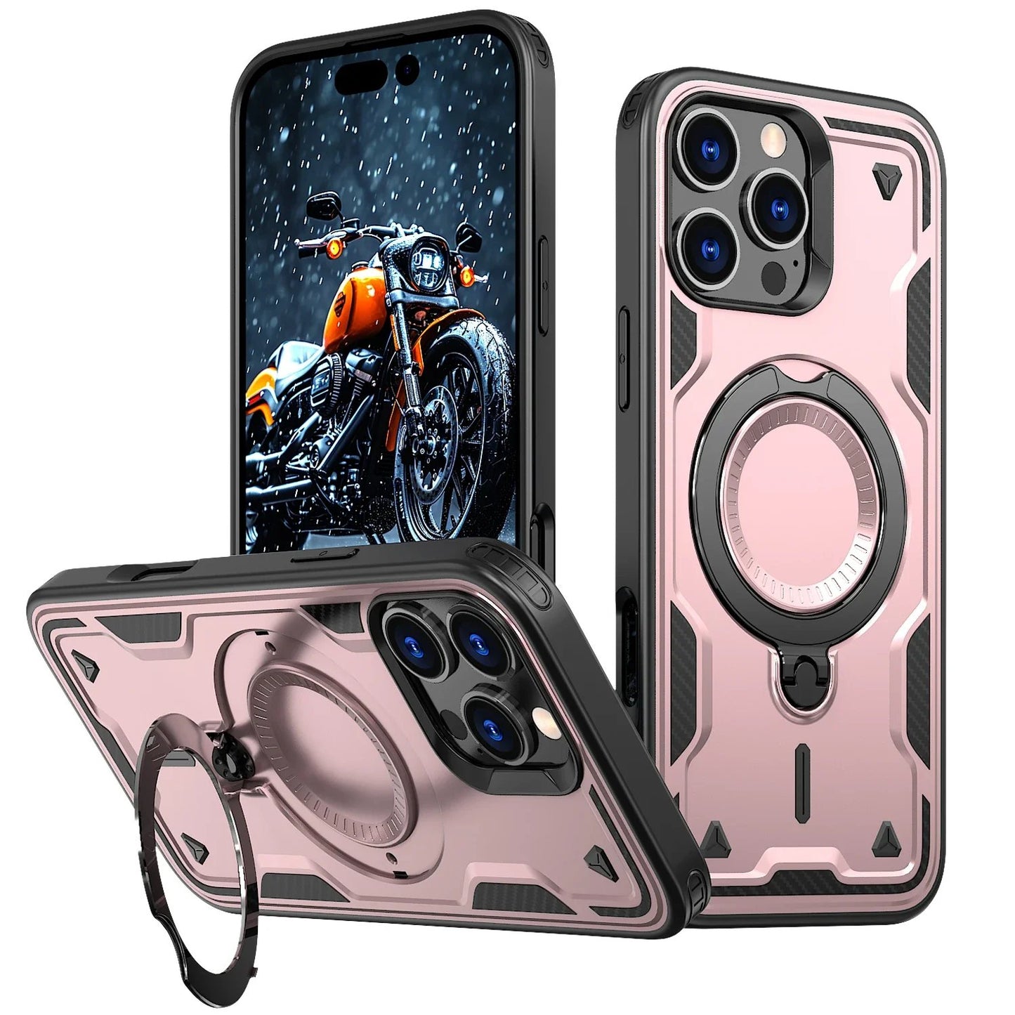 Magnetic MagSafe Upgrade Rotatable Stand Holder Protection Kickstand Covers