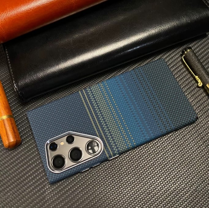 Colorful Aramid Carbon Fiber Case for Samsung Galaxy