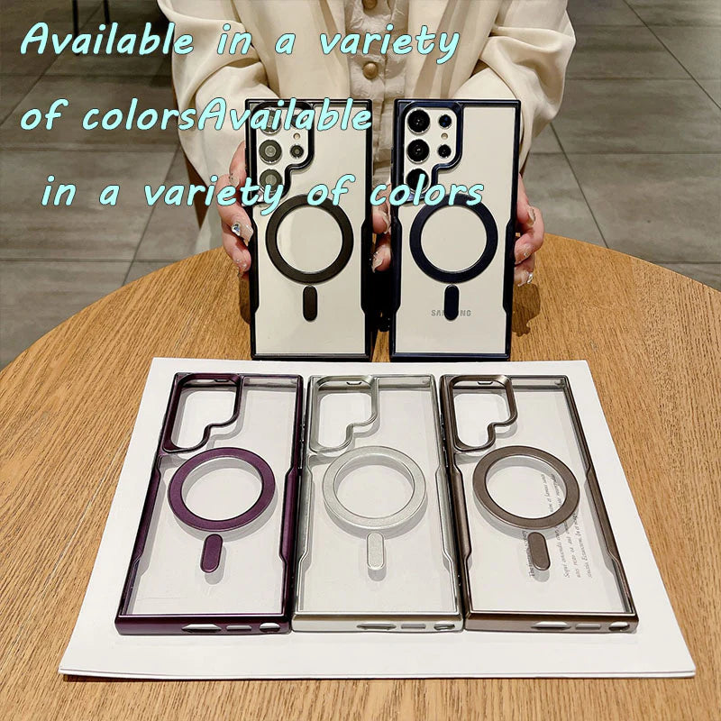 For Samsung S23/24 Series Magnetic High Appearance Level Phone Case