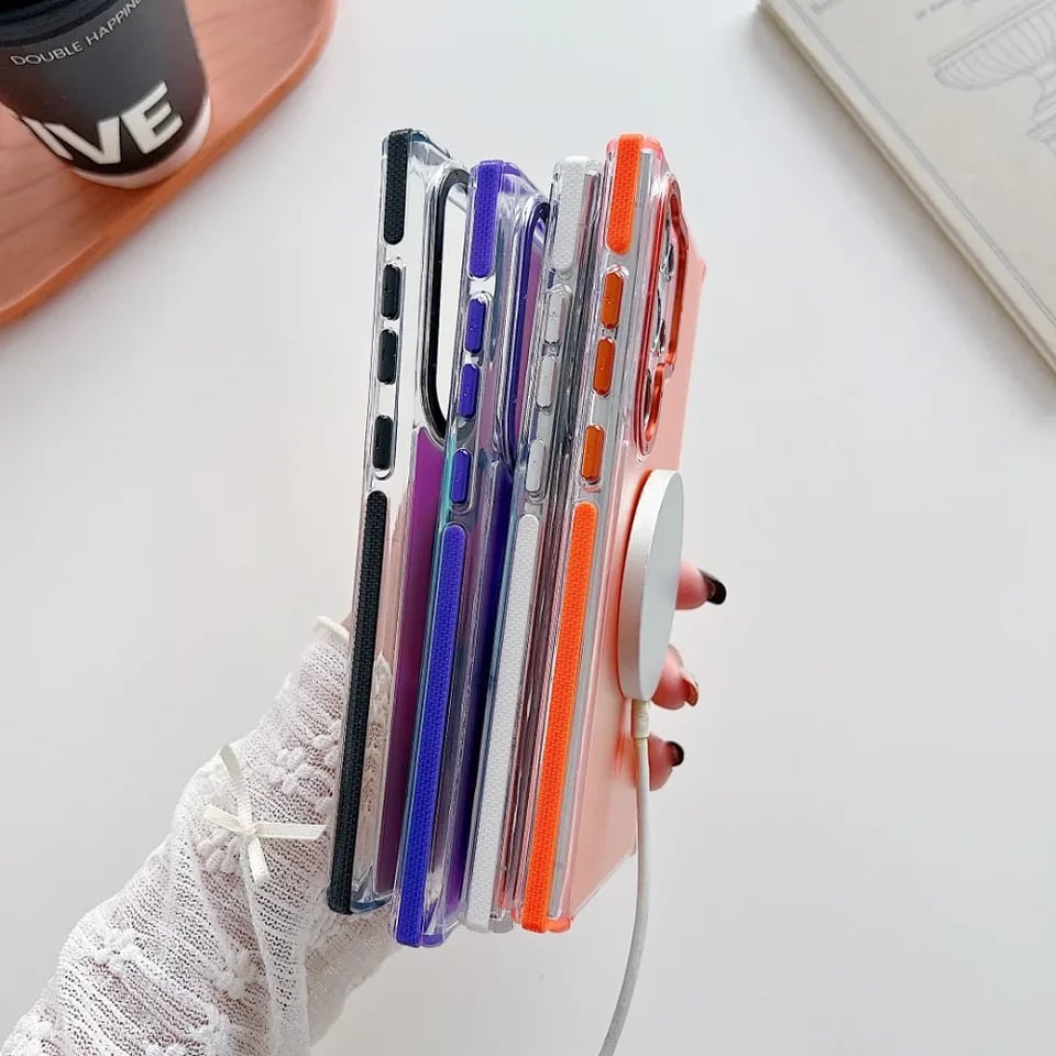 ☀️Colorful and dazzling丨Metal Lens MagSafe Phone Case For Samsung Galaxy S25