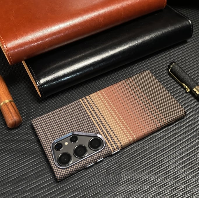 Colorful Aramid Carbon Fiber Case for Samsung Galaxy