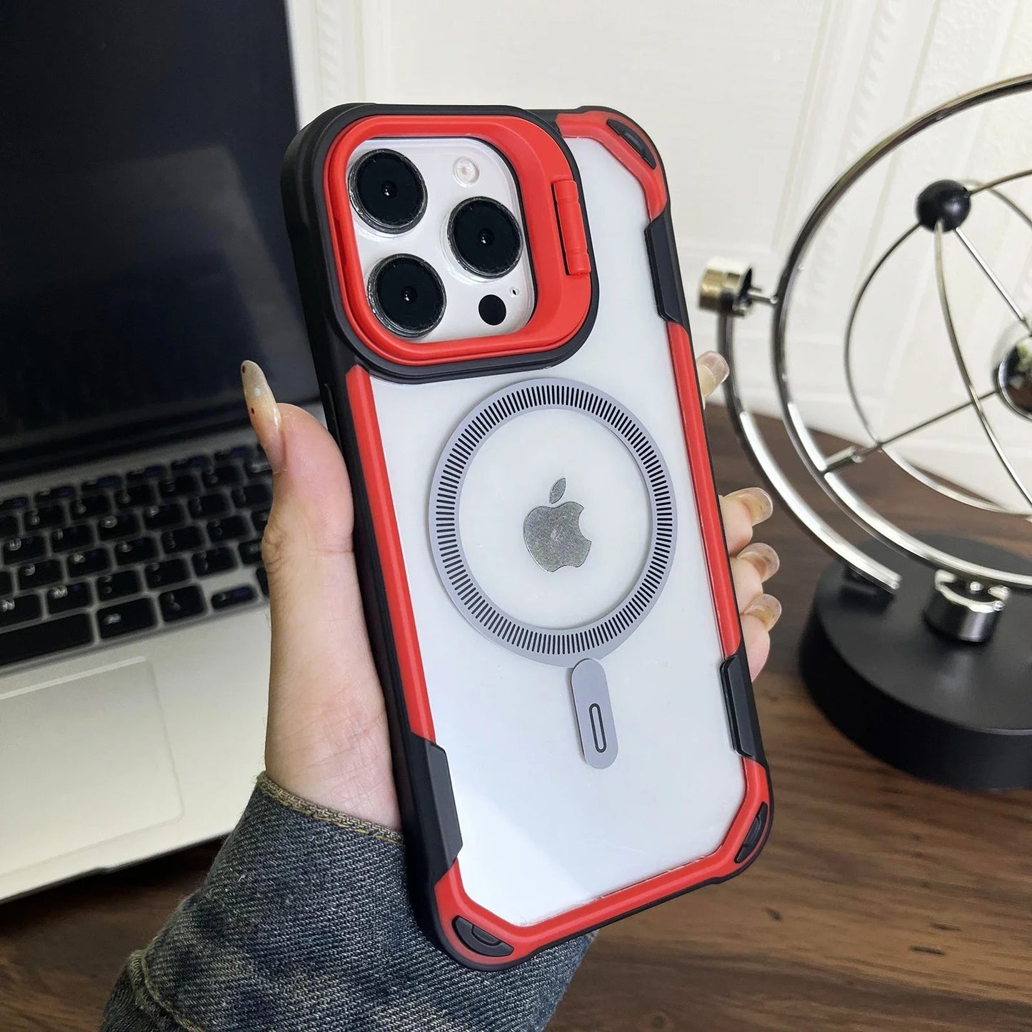 Stylish Magnetic Armor Phone Case for IPhone