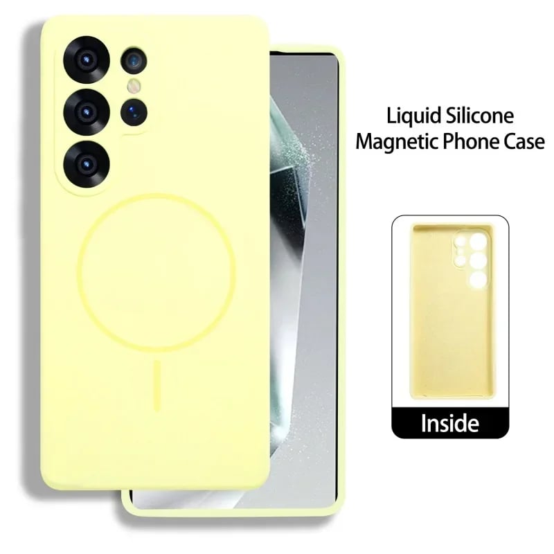 Original Liquid Silicone Case For Samsung