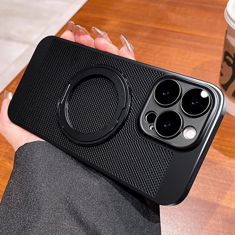360° Magnetic Kickstand iPhone Case