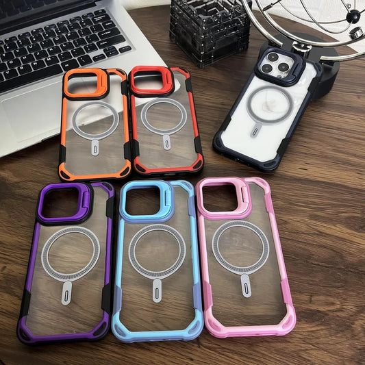Stylish Magnetic Armor Phone Case for IPhone