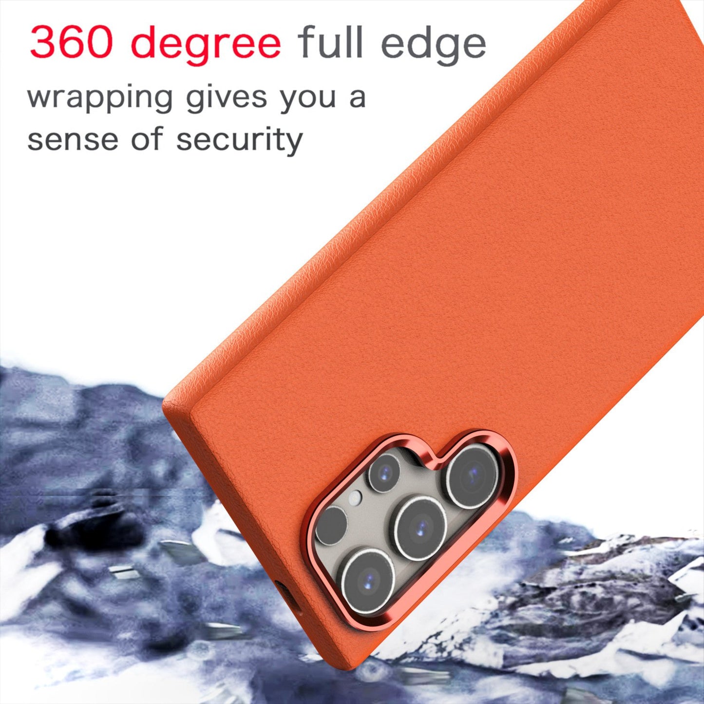 Luxury For Wireless Charging MagSafe Magnetic Soft TPU Leather Cover For Samsung Galaxy S24 Ultra Plus FE