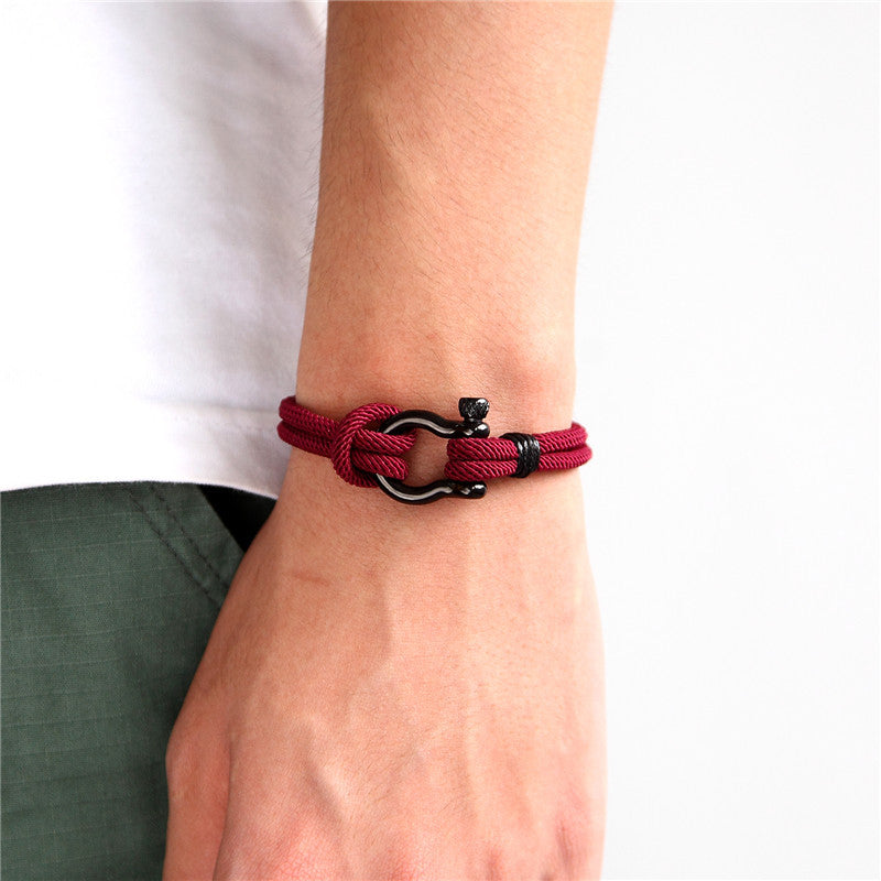 🔥Summer Hot Sale🌊 To My Son Love You Forever Nautical Bracelet