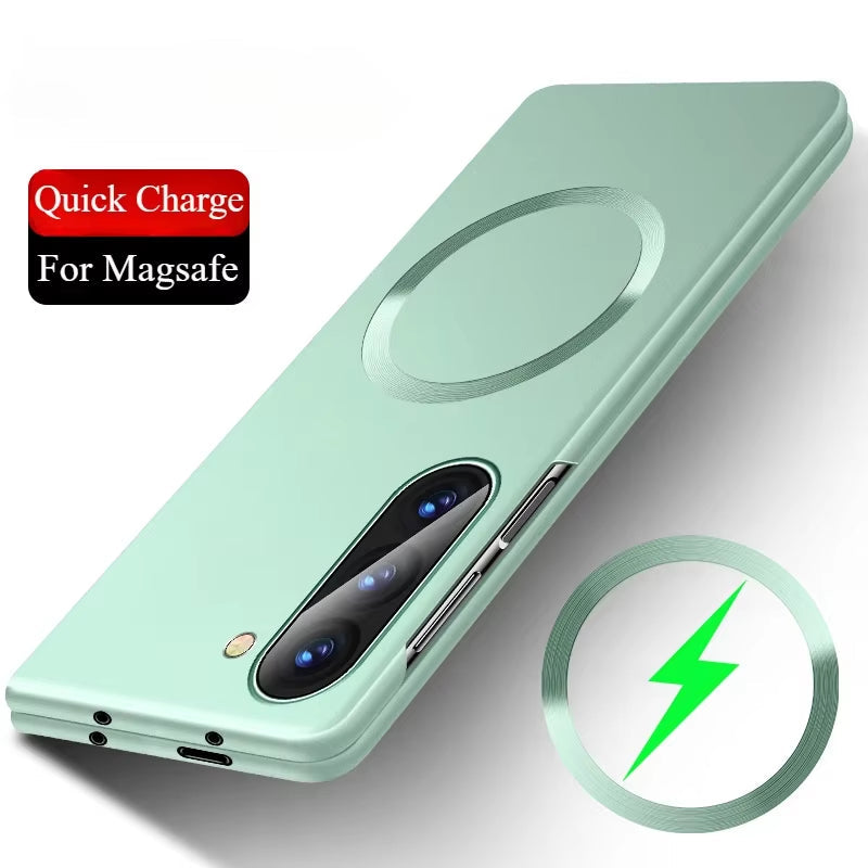 Ultra Thin Matte Metallic Magnetic Case For Samsung