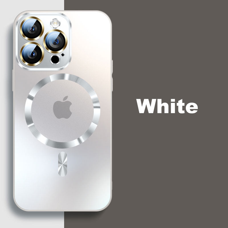 MagSafe ultra thin frosted case for iPhone