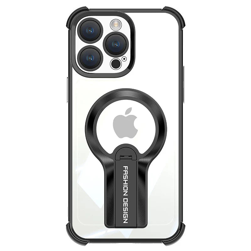 AuraEdge Magnetic Kickstand Case – Stylish, Strong & MagSafe Compatible