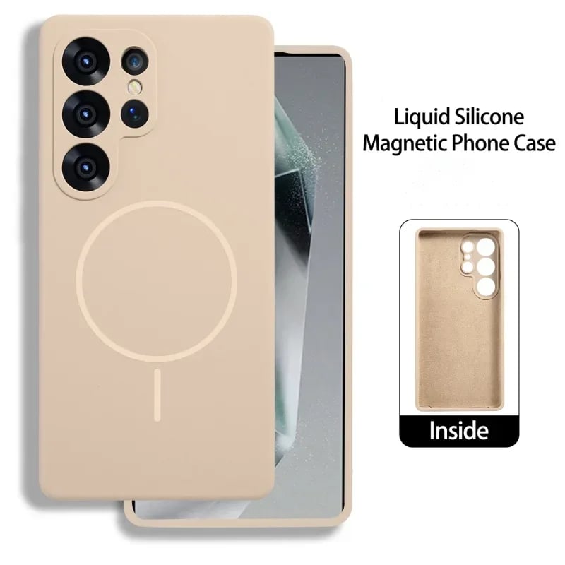 Original Liquid Silicone Case For Samsung
