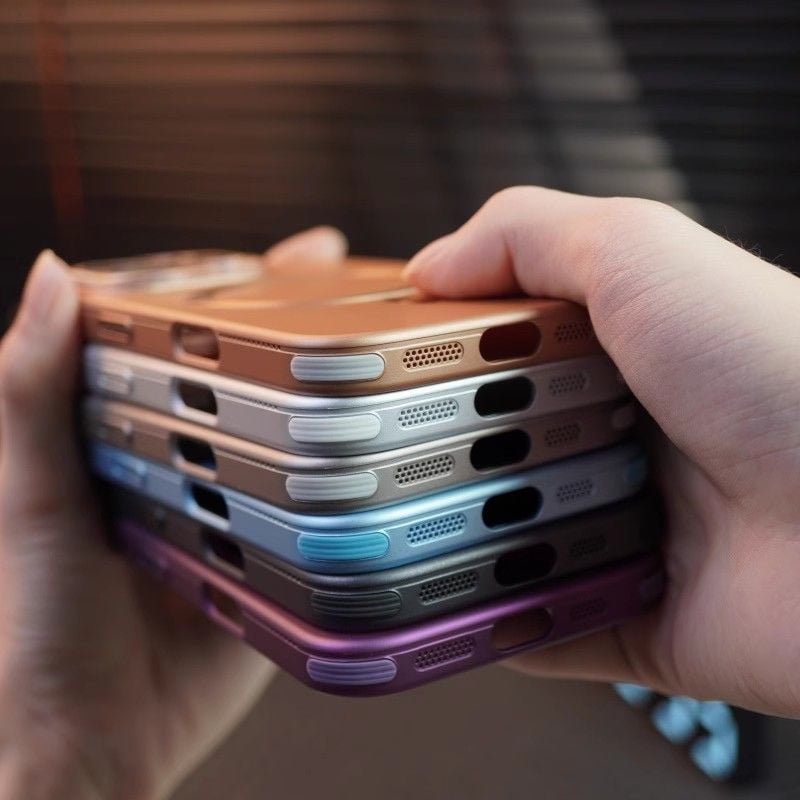 Magnetic Case for iPhone, Slim Frosted Heat Dissipation Phone Case All-Inclusive Lens Protection Cover
