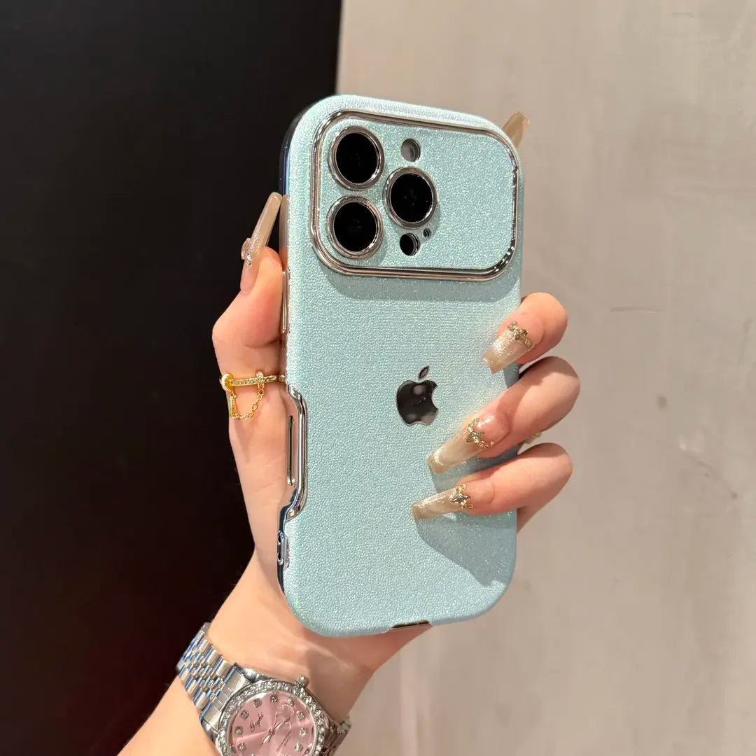 Large – window glitter case for iPhone